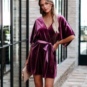 Vici Velvet Dress